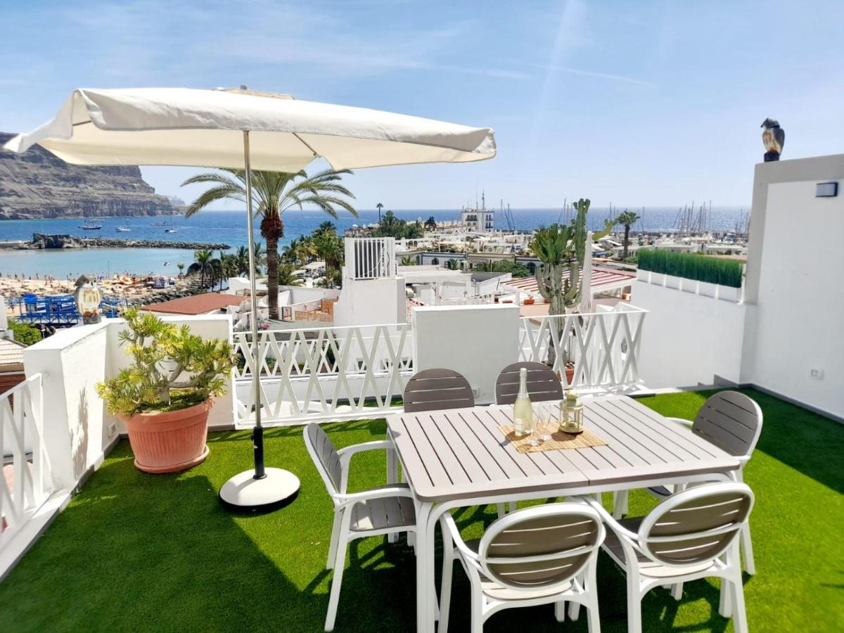 Malibu Mogan Casa Vintage - Amazing Sea/Harbour View Villa Puerto De Mogan Ngoại thất bức ảnh
